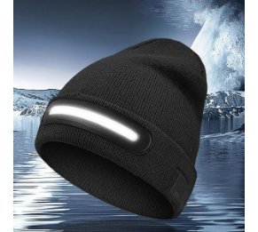 גלואו - כובע חורף מואר למיתוג